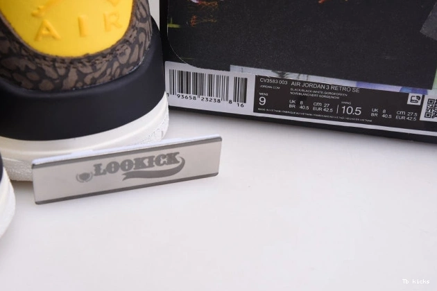 Reps TBK 3 Air 2.0 Jordan SE Retro CV3583-003 Instinct Animal - 0812